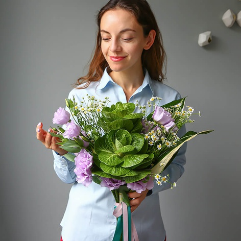 Букет "Сиреневая долина"