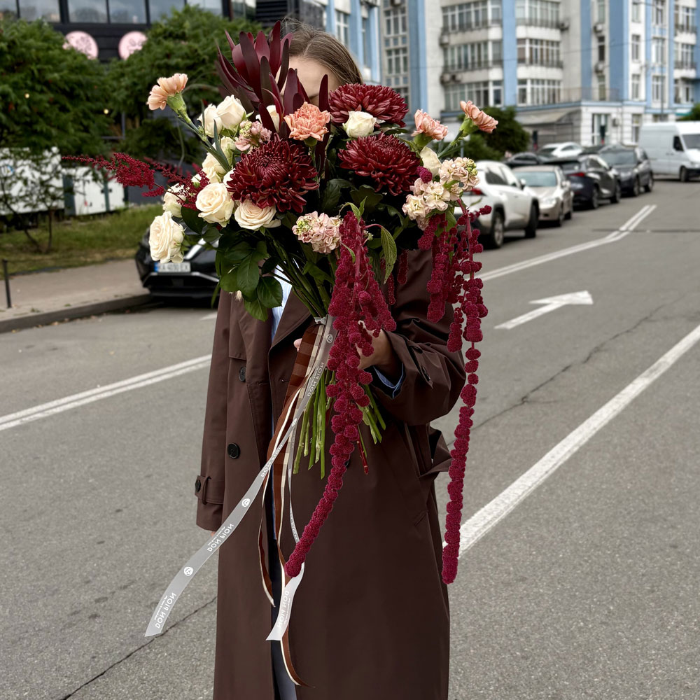 Букет "Яскрава романтика"
