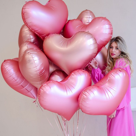 Оберемок повітряних куль "Квітуча ніжність", L