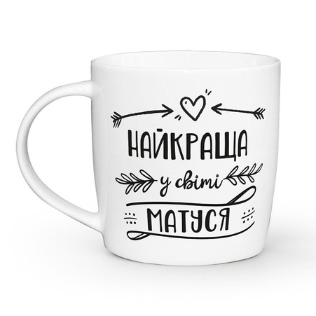 Керамическая чашка Kvarta  "Найкраща матуся"