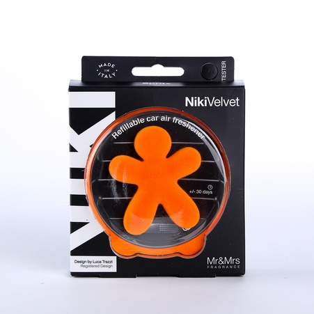 Ароматизатор в машину человечек Mr&Mrs NIKI VELVET Spritz - Orange