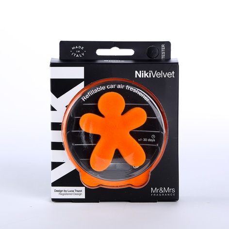 Ароматизатор в машину человечек Mr&Mrs NIKI VELVET Spritz - Orange