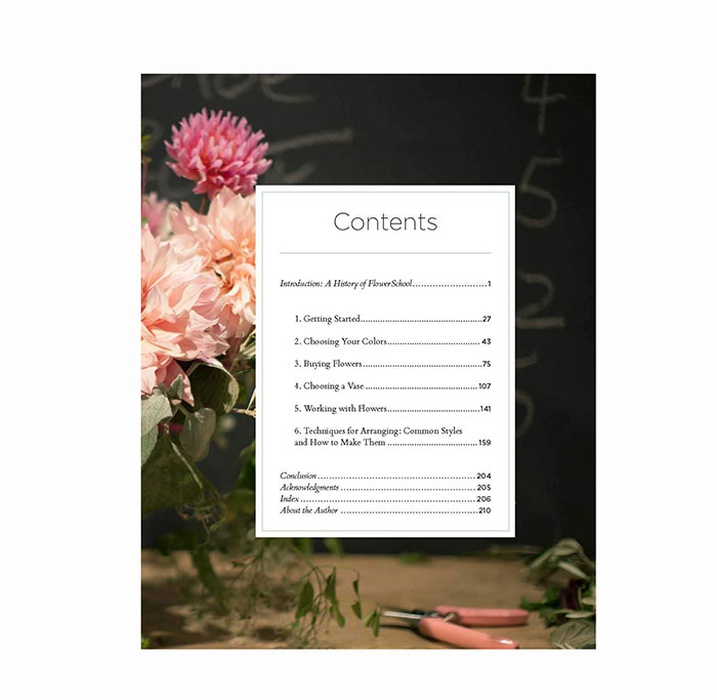 Книга на подарок Flower School: A Practical Guide to the Art of Flower Arranging