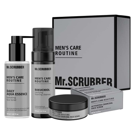 Подарунковий набір для чоловіків Deep Cleaning&Care Mr.SCRUBBER
