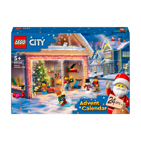 LEGO City Рождественский календарь 2024 (60436)