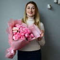 Троянда Сільва Пінк, 60 см