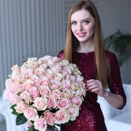 Роза Свит Аваланч, 50 см