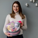 Подарочный набор с игрушкой и свечей