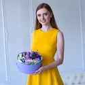 Композиция с макарунами "Французский поцелуй"