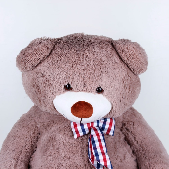 Мягкая игрушка Медведь капучино, 130 см