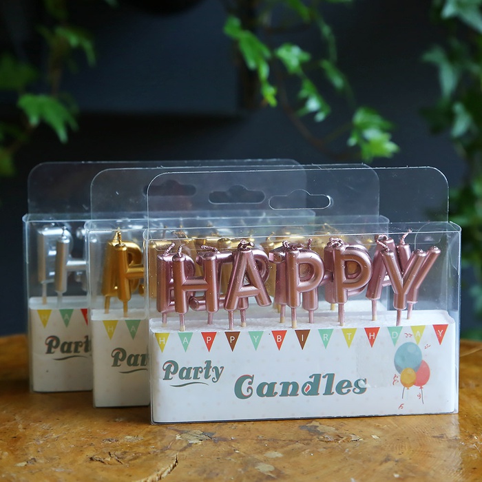Свічки Happy Birthday