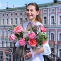Квіти у вазі "Яскрава весна"