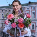 Квіти у вазі "Яскрава весна"