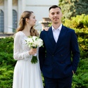 Букет невесты из белых фрезий