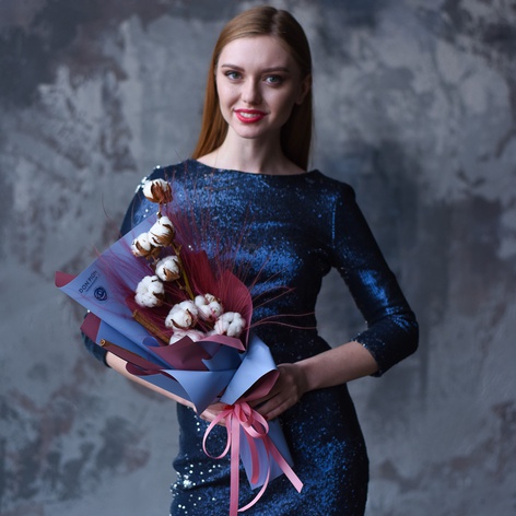Букет из сухоцветов Natural Winter