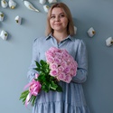 Букет 25 нежно-розовых роз
