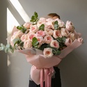 Букет из 35 пионовидных роз Дэвид Остин