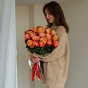 Букет з 25 троянд "Кахала"