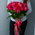 Букет из 25 роз "Кантри Гарден"