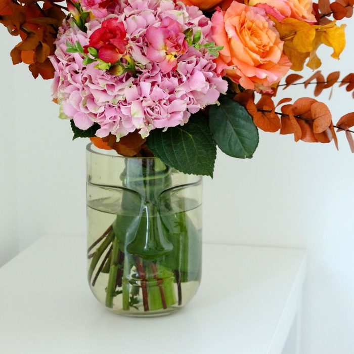 Цветы в вазе "Природные краски цветов"