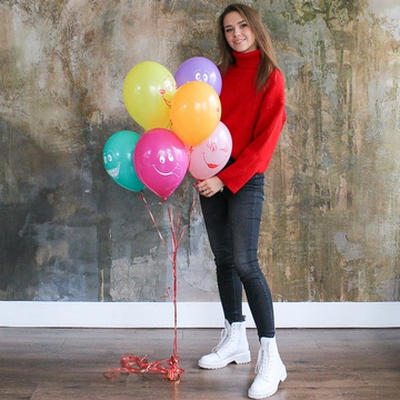 Оберемок повітряних куль "Емоції і посмішки"