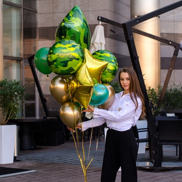 Оберемок повітряних куль "Захисник"