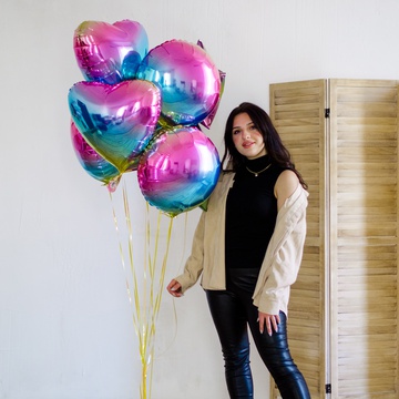 Оберемок повітряних куль "Веселка"