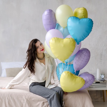 Оберемок повітряних куль "Ніжний макарун"