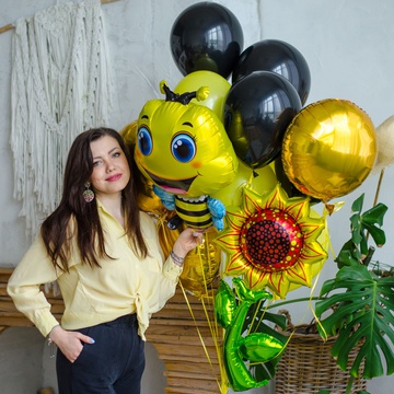 Оберемок повітряних куль "Бджілка"