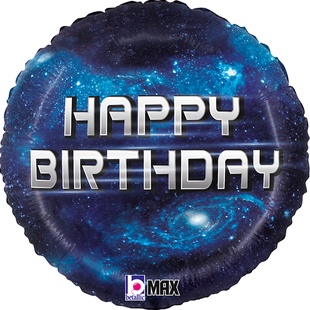 Фольгированный шар "HB Космическая галактика"