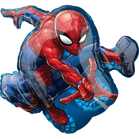 Фольгированная шар фигура "Человек паук"