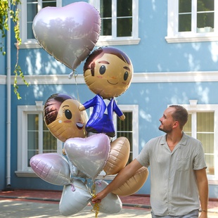 Оберемок повітряних куль "Для молодят"