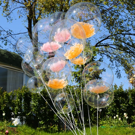 Охапка шаров Bubbles «Пузыри счастья»
