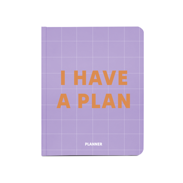 Планер "I have a plan", лавандовый