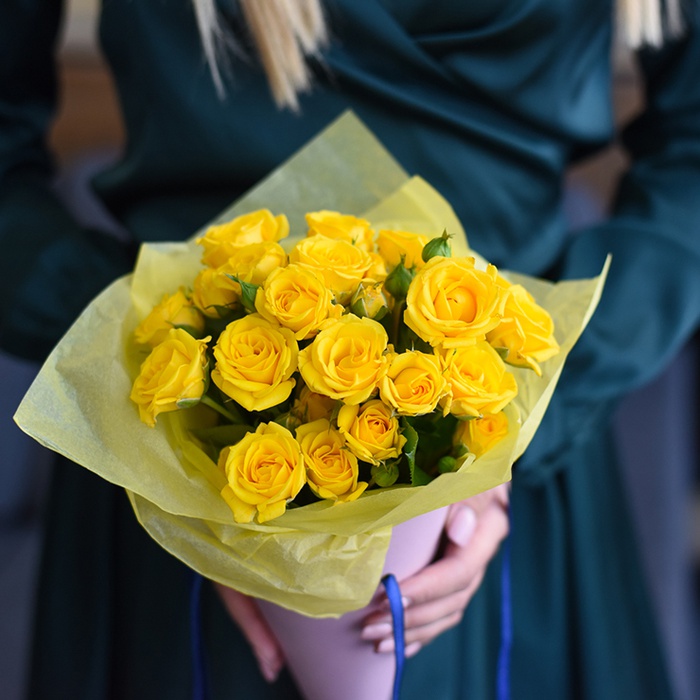 Букет "Желтые розы"
