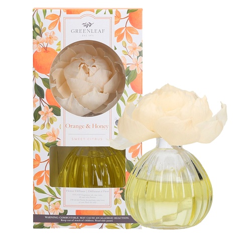 Аромадиффузор цветок "Апельсин и мед" - Greenleaf