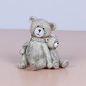 Новорічна статуетка "Ведмедик сидить"
