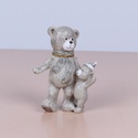 Новогодняя статуэтка "Мишка с ребенком"