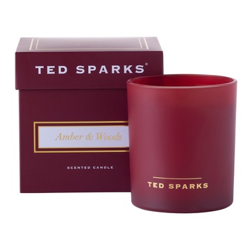 Свічка "Амбра & Дерево" - Ted Sparks