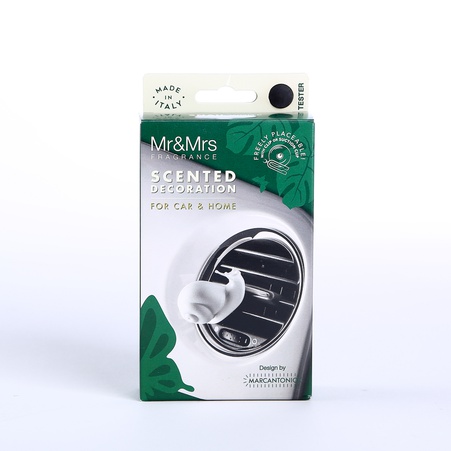 Ароматизатор в машину и для дома Mr&Mrs FOREST SNAIL Vanilla & Patchouly - White/Black