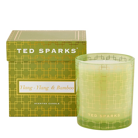 Ароматична свічка Ted Sparks Іланг-Іланг & Бамбук