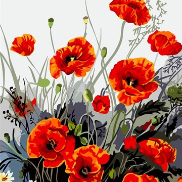 Картина по номерам Маки