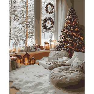 Картина за номерами "Магія зимового дня"