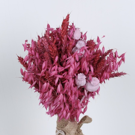 Букет из сухоцветов "Розовая фантазия"