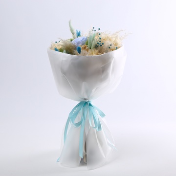 Букет із сухоцвітів "Небо над полем"