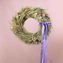 Интерьерный венок "Пшеничное спокойствие"