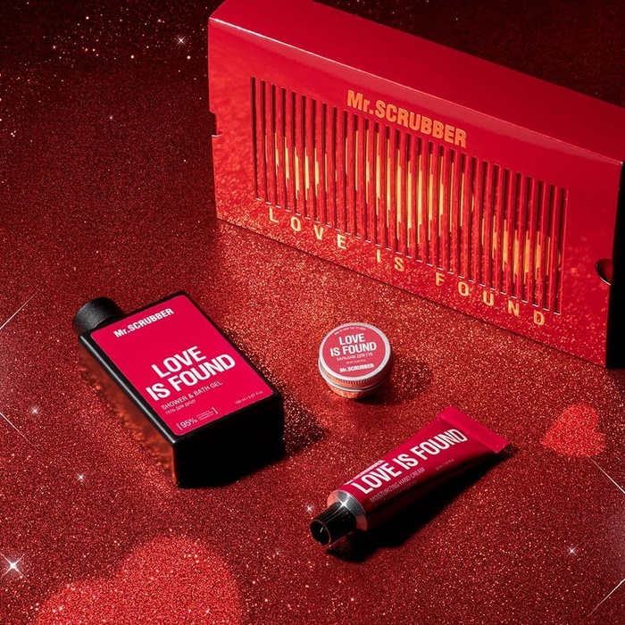 Подарунковий набір Love is found Mr.SCRUBBER