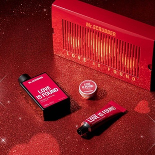 Подарочный набор Love is found Mr.SCRUBBER