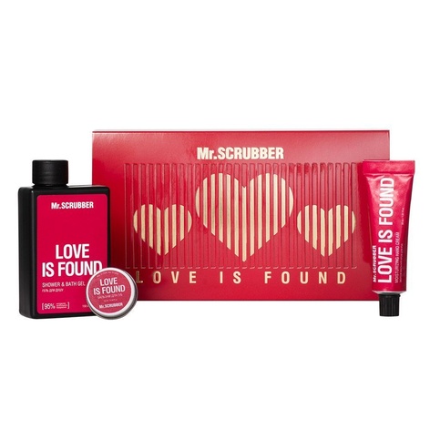 Подарунковий набір Love is found Mr.SCRUBBER
