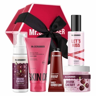 Подарунковий набір Cherry Kiss Mr.SCRUBBER